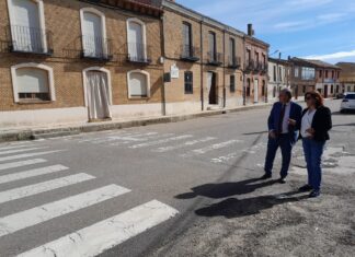 Visita en Villarramiel de la Junta de Castilla y León, 14 de octubre