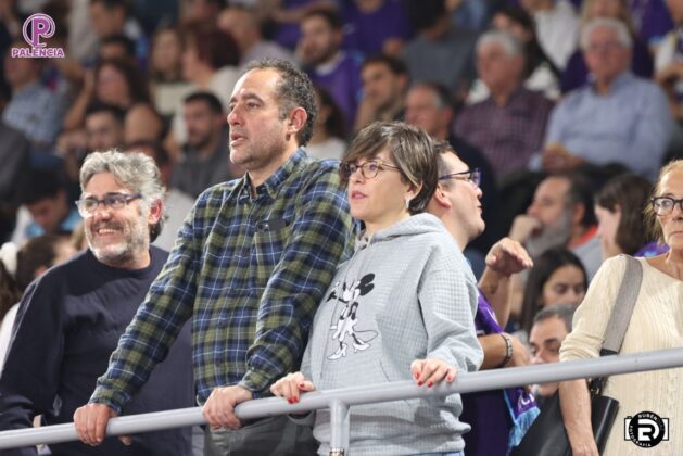 Partido entre Palencia Baloncesto y Movistar Estudiantes. Foto: Rubén Díaz.