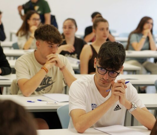 Inicio de las pruebas de la EBAU en el distrito de la Universidad de Valladolid