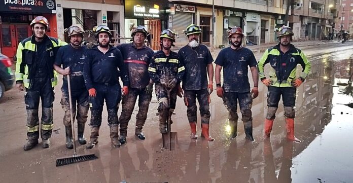 Bomberos Palencia en Valencia