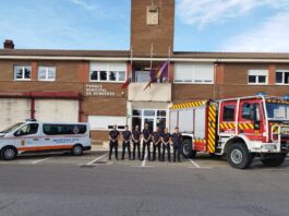 El Servicio de Bomberos de Palencia envía refuerzos a las zonas afectadas por las inundaciones en la Comunidad Valenciana