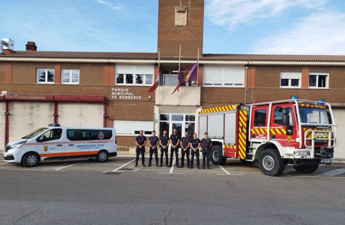 El Servicio de Bomberos de Palencia envía refuerzos a las zonas afectadas por las inundaciones en la Comunidad Valenciana