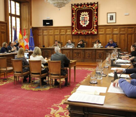 Fotografía Pleno en el Ayuntamiento Palencia