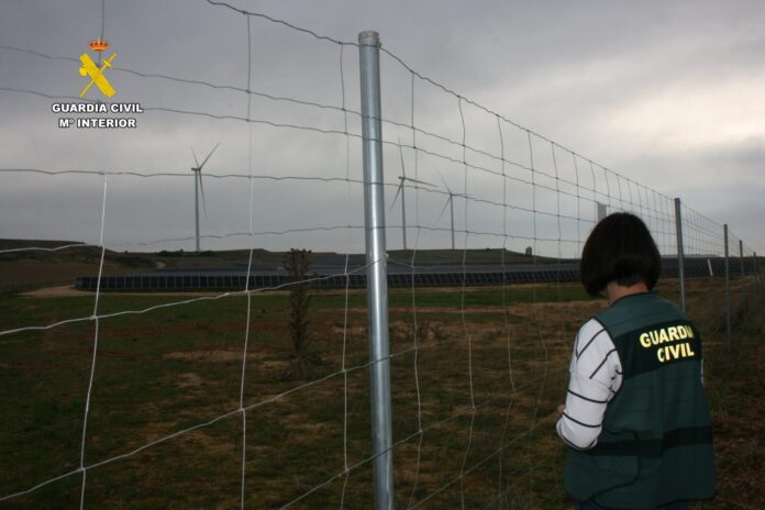 Imagen compartida por la Guardia Civil