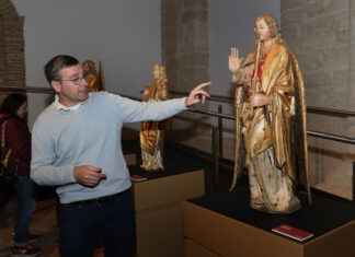 el director del Museo Territorial ‘Campos del Renacimiento’, José María Vicente.