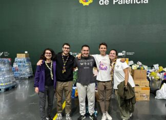 Palencia ayuda en la recogida solidaria para los afectados en Valencia