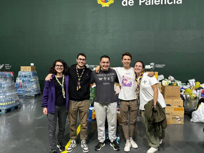 Palencia ayuda en la recogida solidaria para los afectados en Valencia