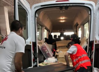 Cruz Roja Palencia DANA voluntarios