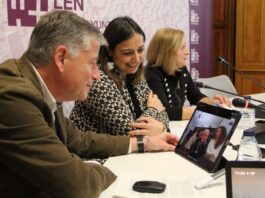 Presentación del proyecto en el Ayuntamiento de Palencia