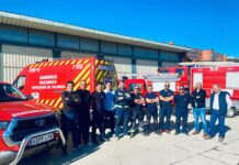 Siete bomberos de Palencia se desplazan a Valencia para participar en las tareas de ayuda tras la DANA