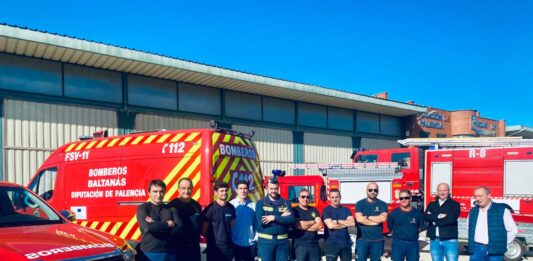 Siete bomberos de Palencia se desplazan a Valencia para participar en las tareas de ayuda tras la DANA