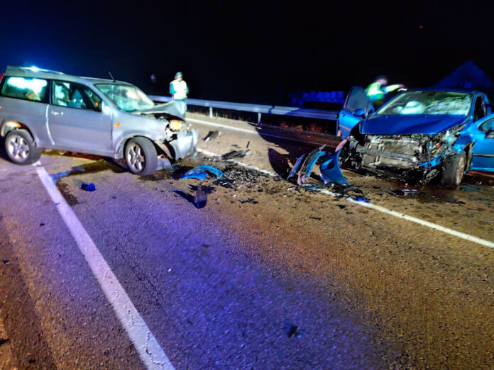 Sucesos en Palencia- accidente en Villanueva de la Peña