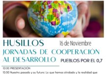 Husillos celebra las Jornadas de Cooperación al Desarrollo