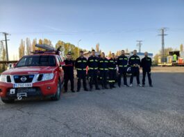 Relevo de Bomberos del Servicio de Protección Civil y Extinción de Incendios