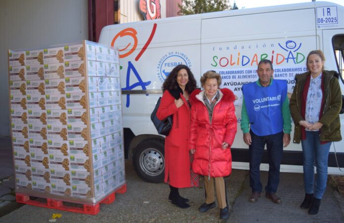 Donación de Gullón al Banco de Alimentos