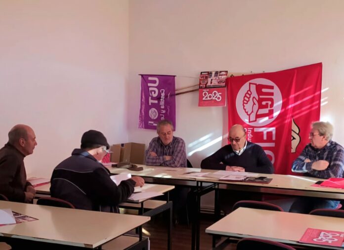 Asamblea de la Unión de Jubilados y Pensionistas de la UGT en Aguilar de Campóo