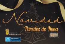 Cartel Navidad en Paredes de Nava