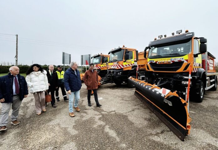 El Gobierno de España dispone en Palencia de 23 quitanieves para hacer frente a la temporada invernal