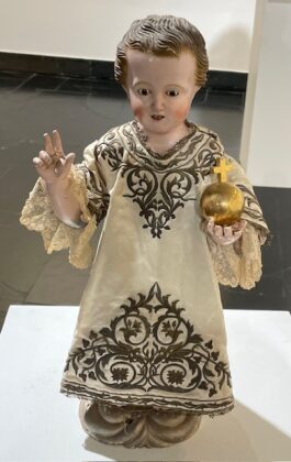 exposición de niños Jesús que está abierta en el Museo de Palencia