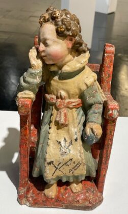 exposición de niños Jesús que está abierta en el Museo de Palencia