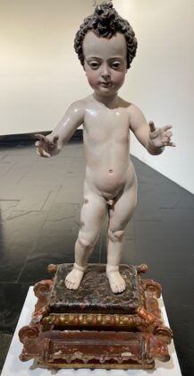 exposición de niños Jesús que está abierta en el Museo de Palencia