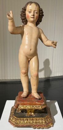 exposición de niños Jesús que está abierta en el Museo de Palencia