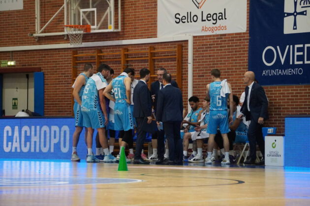 Alimerka Oviedo - Súper Agropal Palencia Baloncesto. 19/12/24. Foto: Javier Estévez