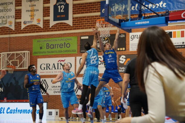 Alimerka Oviedo - Súper Agropal Palencia Baloncesto. 19/12/24. Foto: Javier Estévez