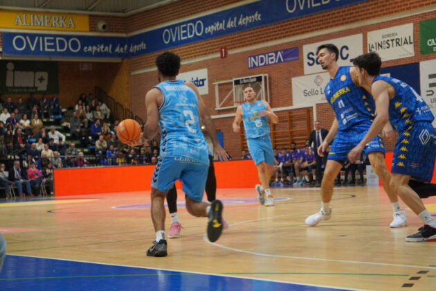 Alimerka Oviedo - Súper Agropal Palencia Baloncesto. 19/12/24. Foto: Javier Estévez