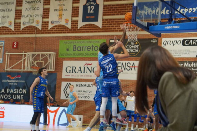 Alimerka Oviedo - Súper Agropal Palencia Baloncesto. 19/12/24. Foto: Javier Estévez