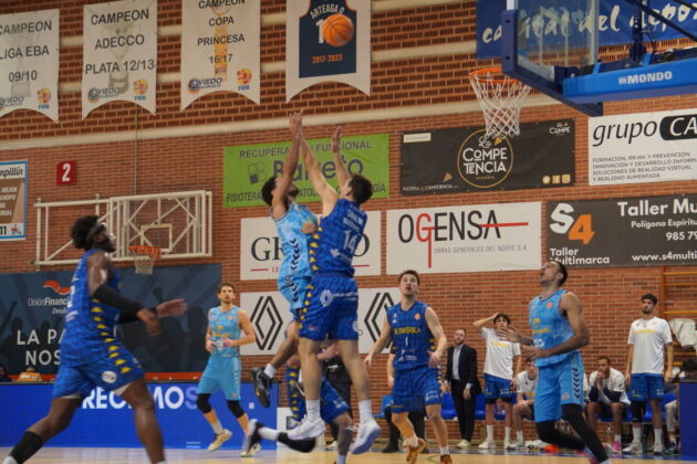 Alimerka Oviedo - Súper Agropal Palencia Baloncesto. 19/12/24. Foto: Javier Estévez