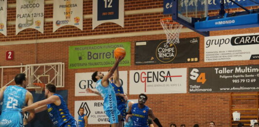 Alimerka Oviedo - Súper Agropal Palencia Baloncesto. 19/12/24. Foto: Javier Estévez