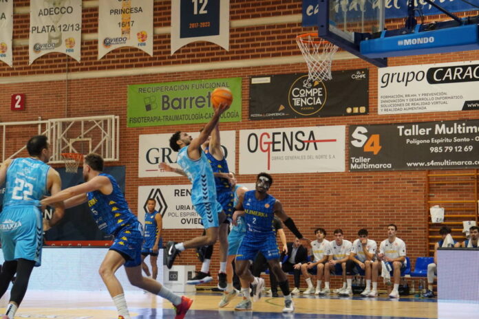 Alimerka Oviedo - Súper Agropal Palencia Baloncesto. 19/12/24. Foto: Javier Estévez