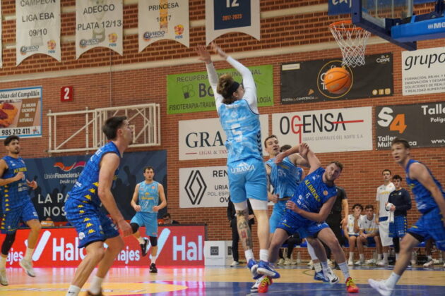 Alimerka Oviedo - Súper Agropal Palencia Baloncesto. 19/12/24. Foto: Javier Estévez