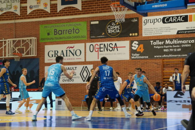 Alimerka Oviedo - Súper Agropal Palencia Baloncesto. 19/12/24. Foto: Javier Estévez