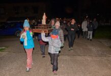 Fotos de las antorchas de Vallejo de Orbó