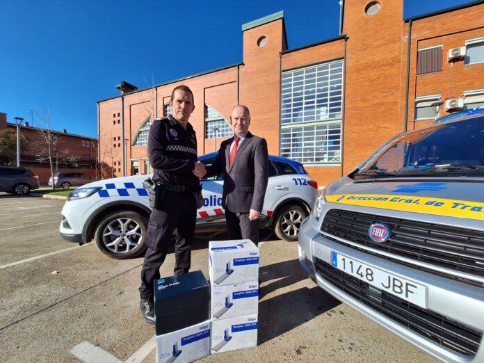 La DGT cede 130 test de drogas a la Policía Local de Palencia