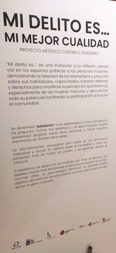 'Mi delito es… mi mejor cualidad' en la Biblioteca Pública de Palencia