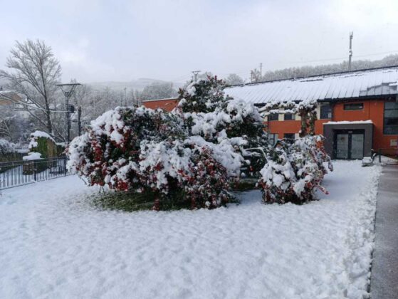 Nieve en Barruelo de Santullán