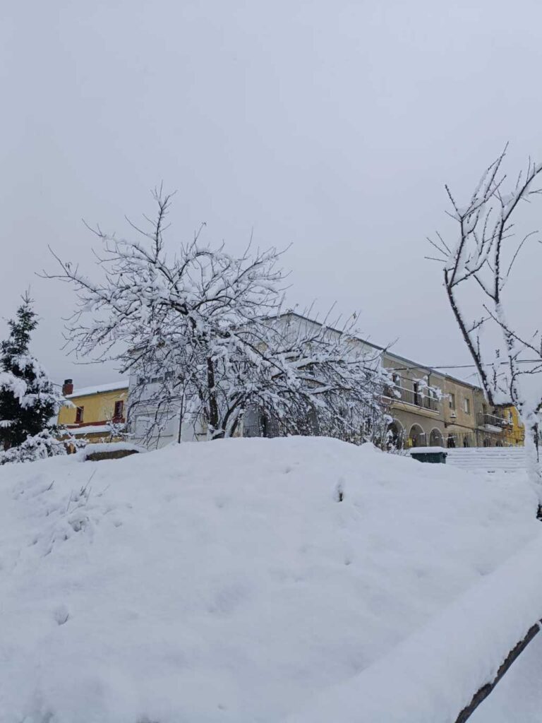 Nieve en Barruelo de Santullán