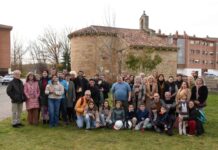 El proyecto Árboles y Estrellas. Aguilar de Campoo Villa de Cine y Naturaleza arranca con la plantación de los ejemplares en honor a Pepe Viyuela y la Seminci