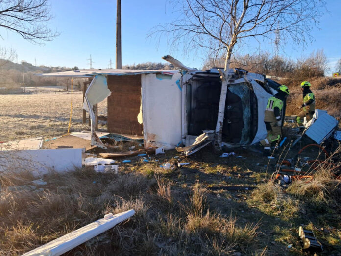 Accidente de Tráfico en Berciano de Toreno, León