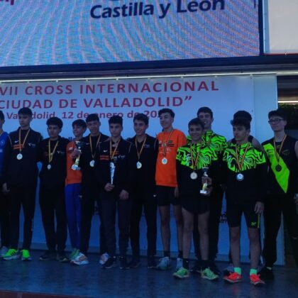 Club Atletismo Puentecillas en el 37º Cross Internacional de Valladolid