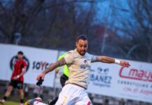 Rubén Blanco en el Palencia Cristo Atlético